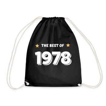 Best of 1978 - Sac de sport léger - noir - Devant