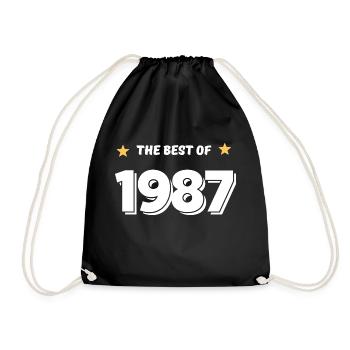 Best of 1987 - Sac de sport léger - noir - Devant