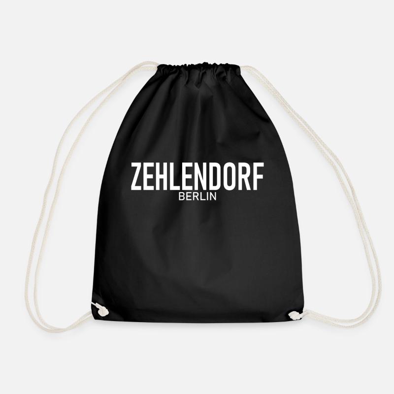 Zehlendorf - Berlin - Deutschland - Turnbeutel - Schwarz