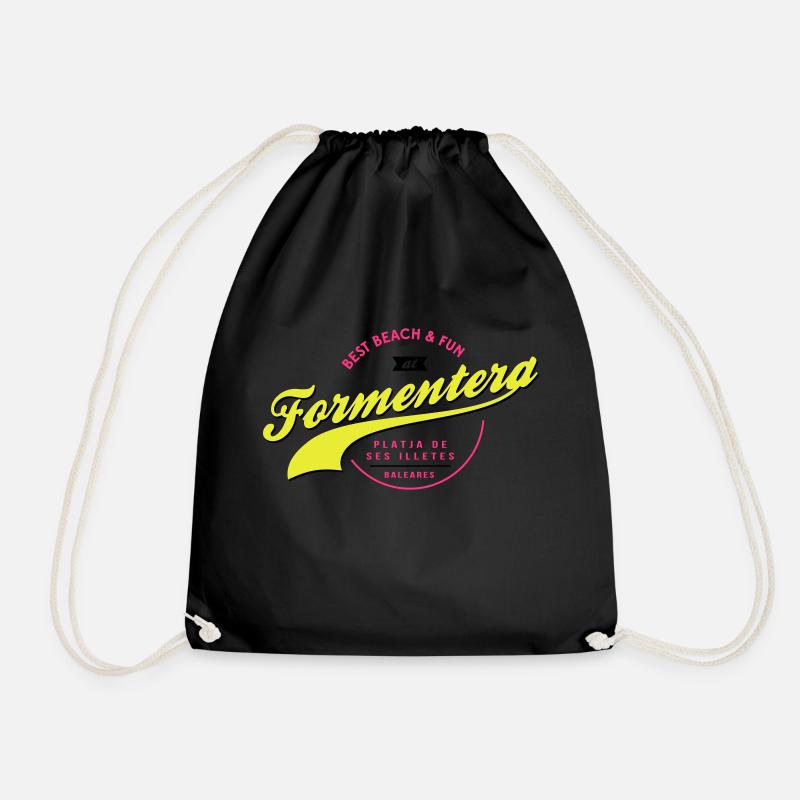 FORMENTERA - Turnbeutel - Schwarz