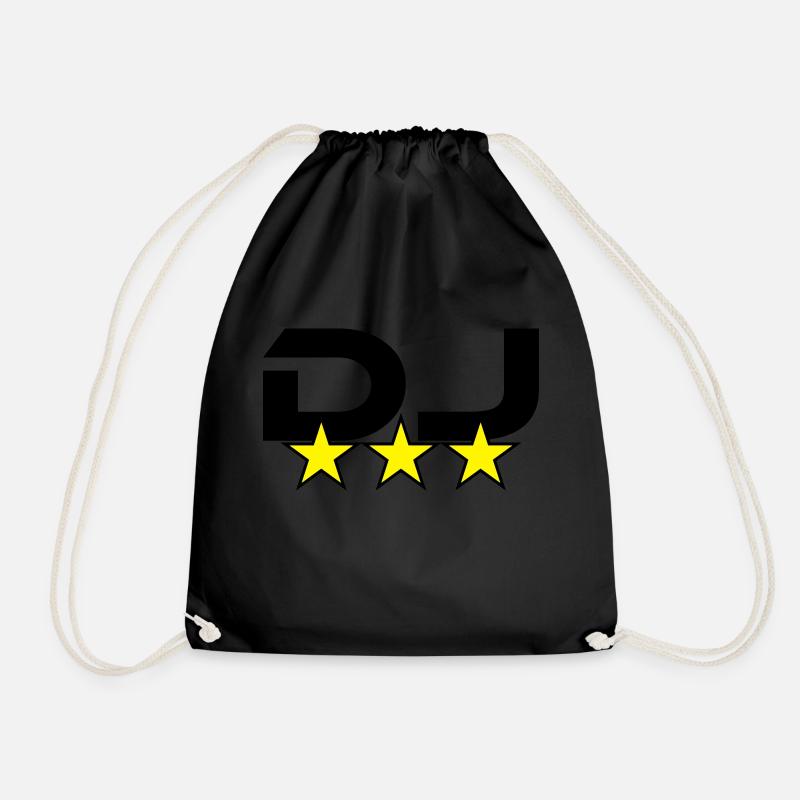 DJ - Drawstring Bag - black