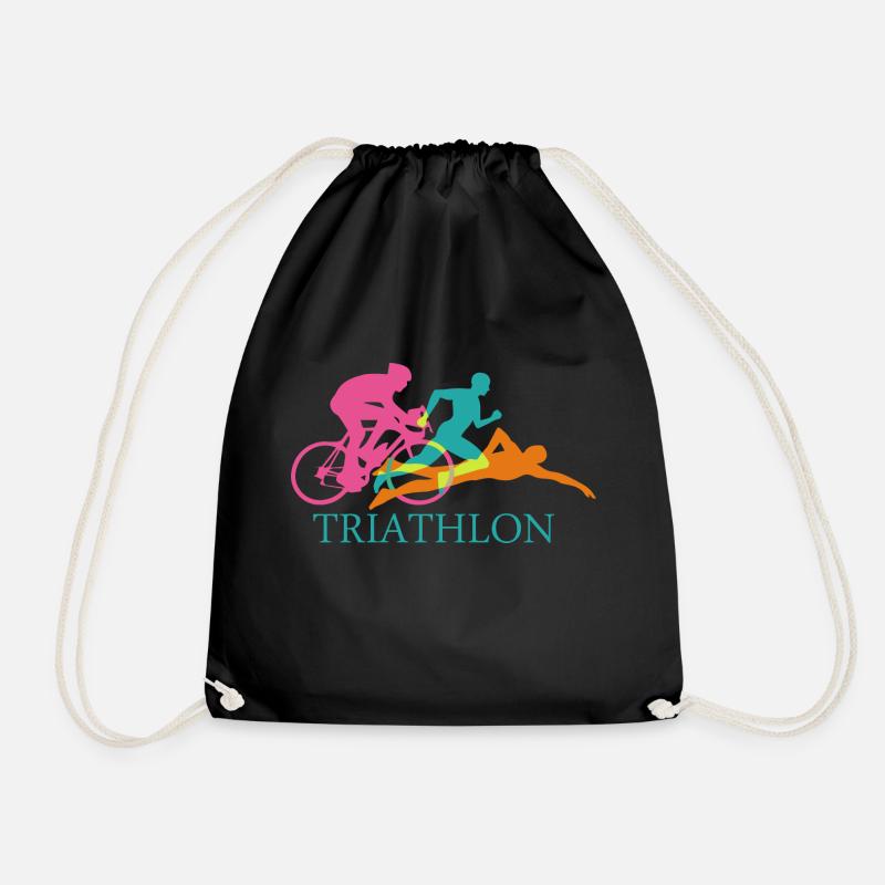 Triathlon - Turnbeutel - Schwarz