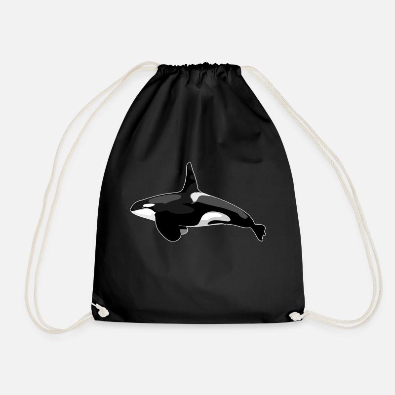 Orca - Turnbeutel - Schwarz