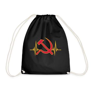 Communisme pulsé - Sac de sport léger - noir - Devant