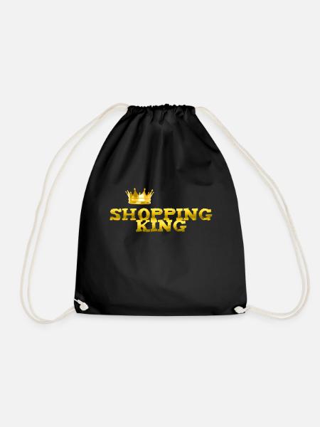 Shopping King - Turnbeutel - Schwarz