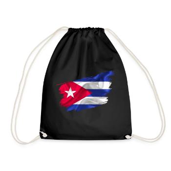 Cuba Drapeau Cuba pays - Sac de sport léger - noir - Devant
