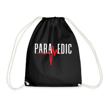 Ambulancier paramédical Sauvetage Ems Emt - Sac de sport léger - noir - Devant