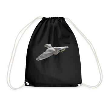 Paix - Sac de sport léger - noir - Devant