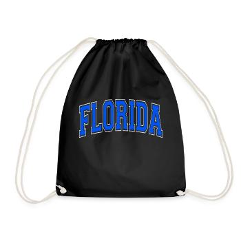 Florida - Turnbeutel - Schwarz - Vorne