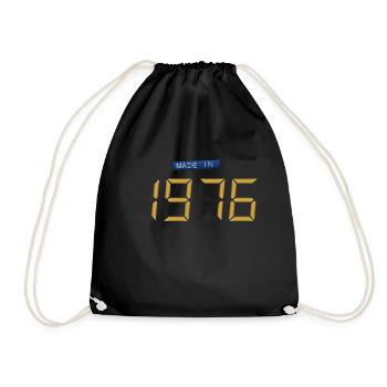 Made in 1976 - Sac de sport léger - noir - Devant