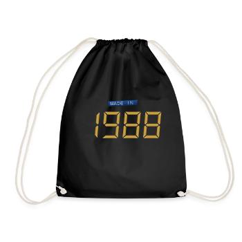 Made in 1988 - Sac de sport léger - noir - Devant