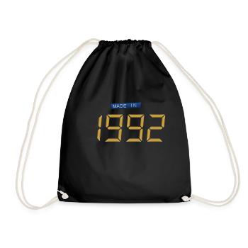Made in 1992 - Sac de sport léger - noir - Devant