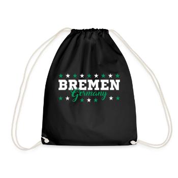 Bremen - Drawstring Bag - black - Front