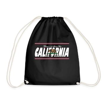 no place california - Sac de sport léger - noir - Devant