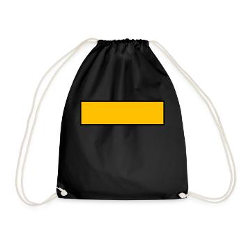 Bar avec contour - Sac de sport léger - noir - Devant