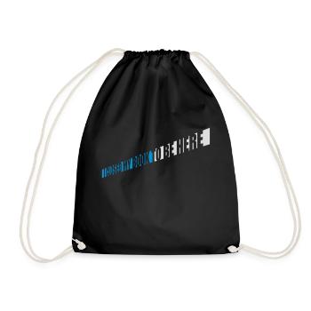 J’ai fermé mon livre - Sac de sport léger - noir - Devant