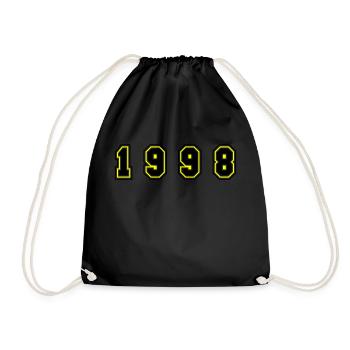Numéro de l’année 1998 - Sac de sport léger - noir - Devant