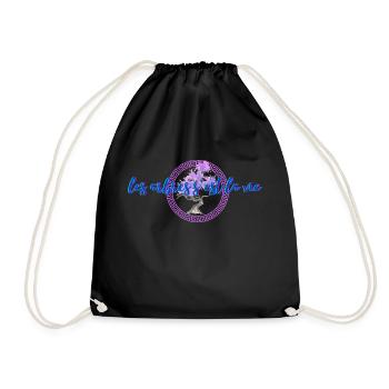 les arbres c'est la vie - Sac de sport léger - noir - Devant