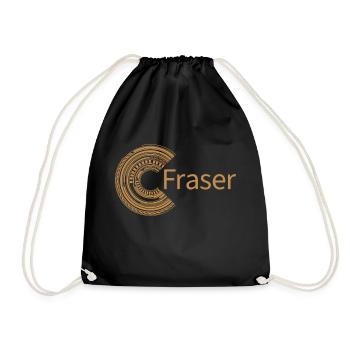 Für Fraser - Turnbeutel - Schwarz - Vorne