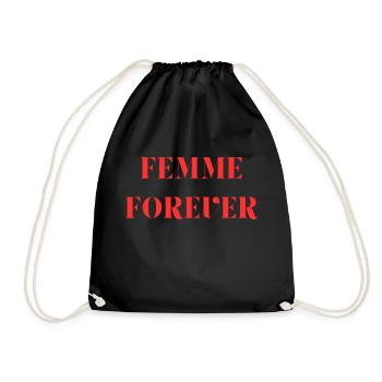 Femme forever - Sac de sport léger - noir - Devant