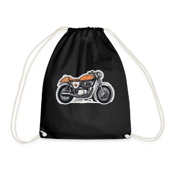 Vintage Dreams - Drawstring Bag - black - Front