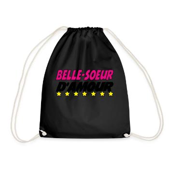Belle Soeur d'amour - Sac de sport léger - noir - Devant