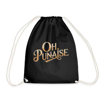 Oh punaise - Sac de sport léger - noir - Devant