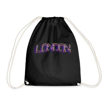 LONDRES TROIS COULEURS - Sac de sport léger - noir - Devant
