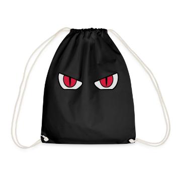 eyes - yeux 4 - Sac de sport léger - noir - Devant