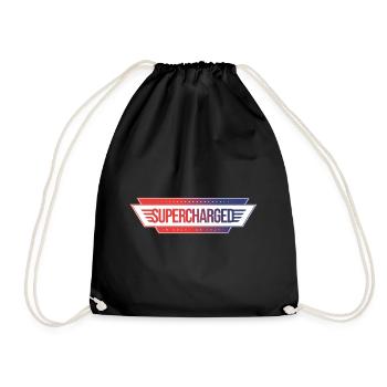 Supercharged - In Boost We Trust (Gift) - Drawstring Bag - black - Front
