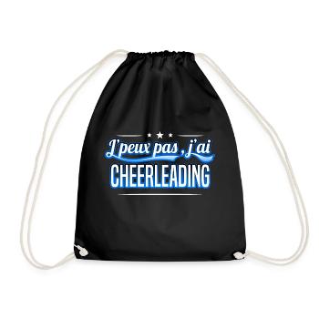 Cheerleading - j'peux pas , j'ai Cheerleading - Sac de sport léger - noir - Devant