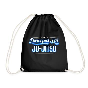Ju-Jitsu - j'peux pas , j'ai Ju-Jitsu - Sac de sport léger - noir - Devant