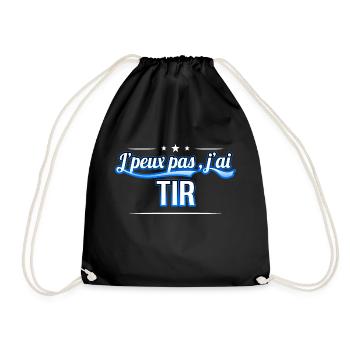 Tir - j'peux pas , j'ai Tir - Sac de sport léger - noir - Devant