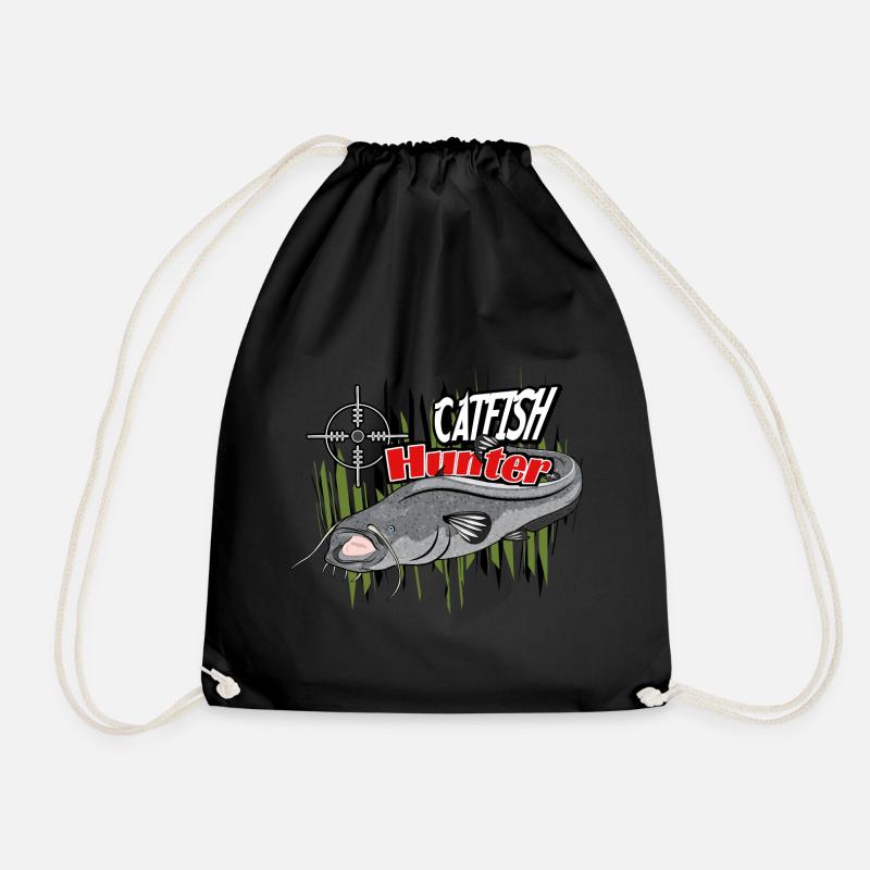 Chasseur de poisson-chat - Sac de sport léger - noir
