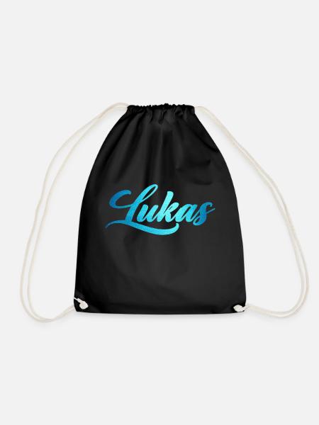 Lukas - Turnbeutel - Schwarz