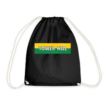 Tower Hill Station - Drawstring Bag - black - Front