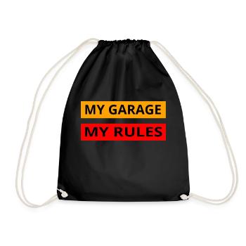 Garage - Sac de sport léger - noir - Devant