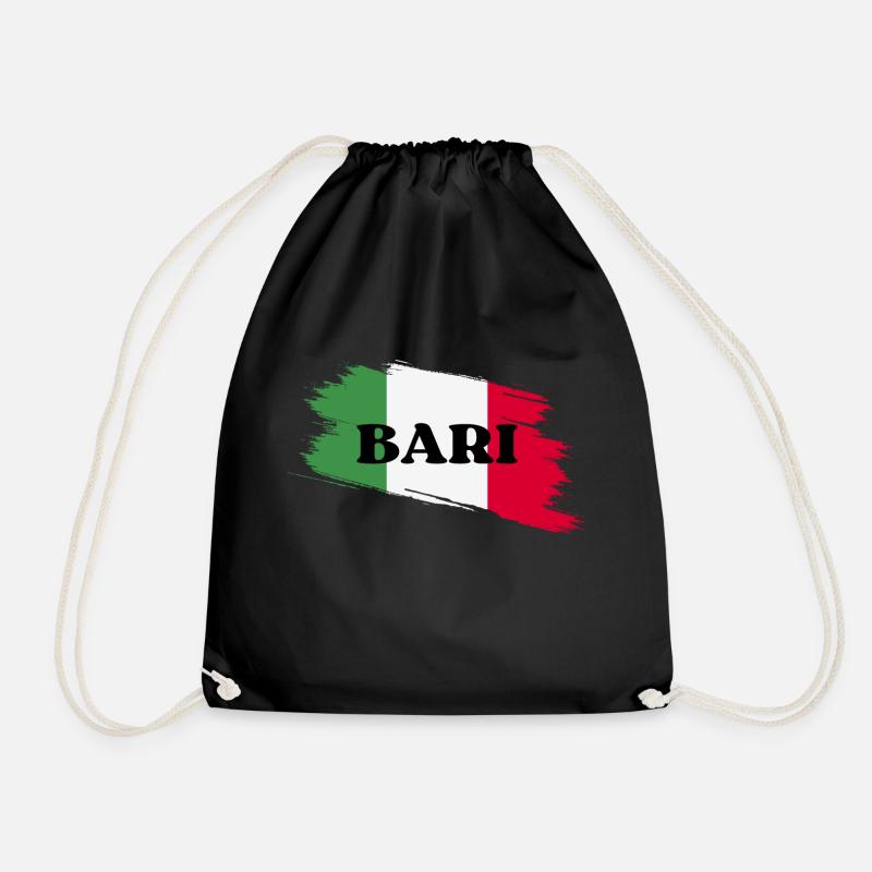 Bari Italien Apulien - Turnbeutel - Schwarz