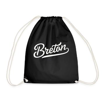 Breton - Sac de sport léger - noir - Devant