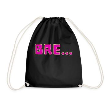 Bre… - Turnbeutel - Schwarz - Vorne