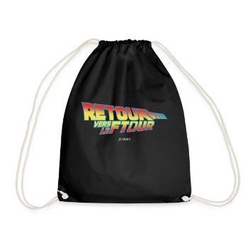 Retour vers le ftour - Sac de sport léger - noir - Devant