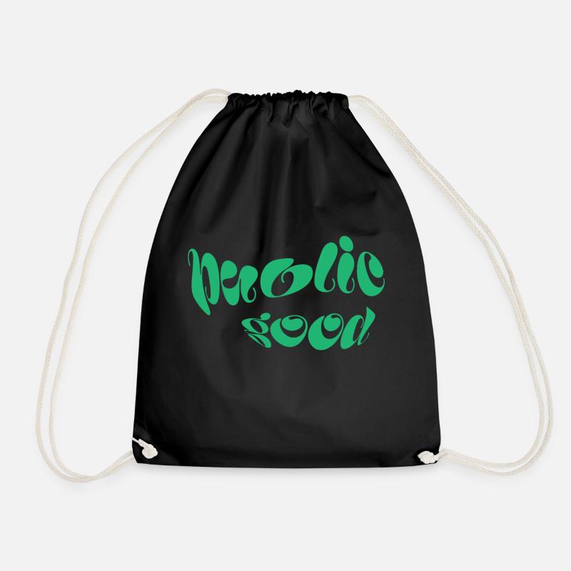 Public Good - Drawstring Bag - black