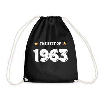 Best of 1963 - Drawstring Bag - black - Front