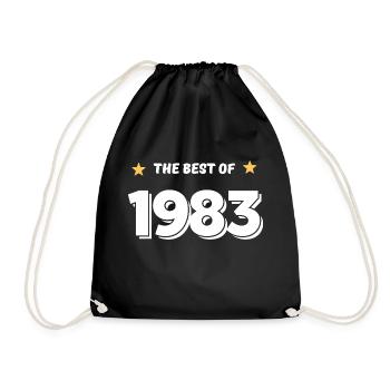 Best of 1983 - Drawstring Bag - black - Front