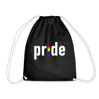 gay pride - gay - lesbienne - CSD - LGBTQ+ - Sac de sport léger - noir - Devant