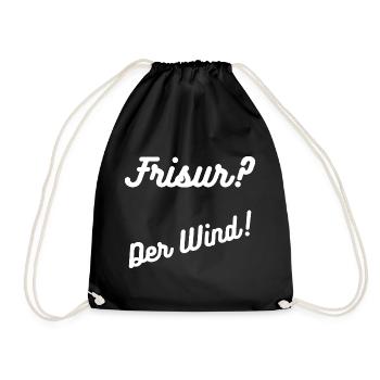 Heimatliebe Nord/coiffure ? - Sac de sport léger - noir - Devant