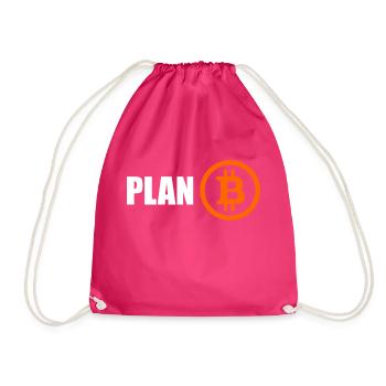 Plan B - Turnbeutel - Fuchsia - Vorne