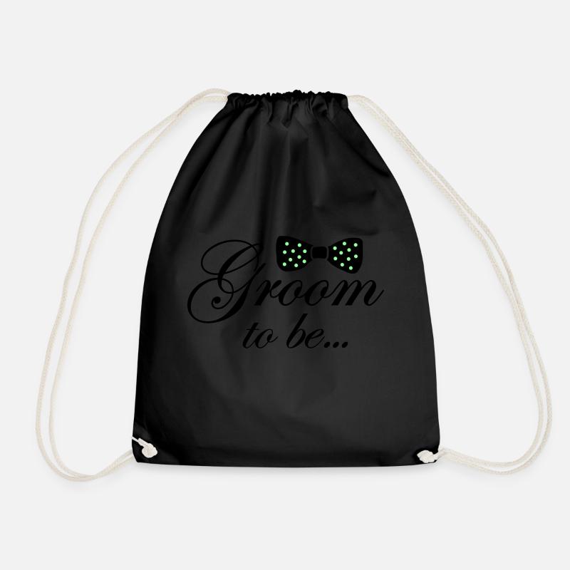 groom to be - Turnbeutel - Schwarz
