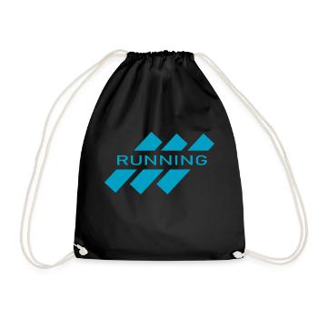 Marathon Running Run jogging - Sac de sport léger - noir - Devant
