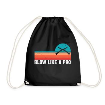 Duck Hunting Duck Hunting Hunter Duck Hunter Duck Hunter Design - Drawstring Bag - black - Front